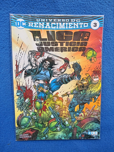 Comic Liga De La Justicia De America Num 3 Ecc Comics Oferta