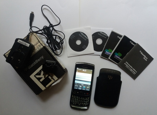 Black Berry 9800 Na Caixa Com Acessórios. Aparelho Funciona.