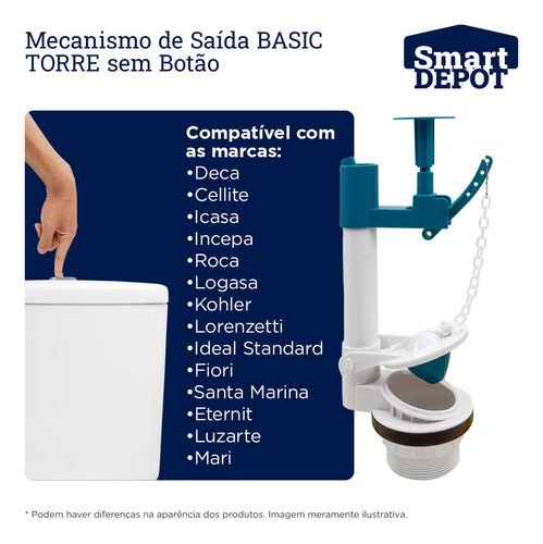 Mecanismo De Saída 6 Litros Basic