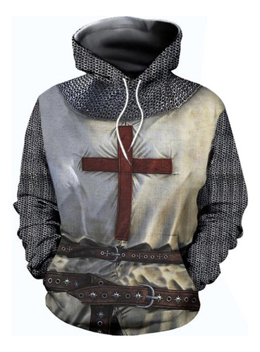 Arthur Armadura Caballero Medieval Sudadera