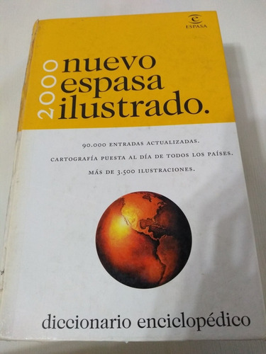 Diccionario Nuevo Espasa 2000 Ilustrado Color Enciclopedico 