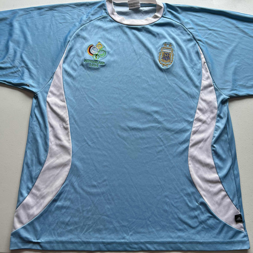 Camiseta Fútbol Argentina Selección Manga Larga 2 Estrellas