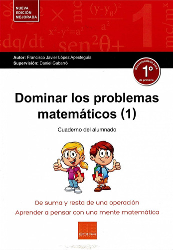 Libro - Dominar Los Problemas Matemáticos 1º Primaria 