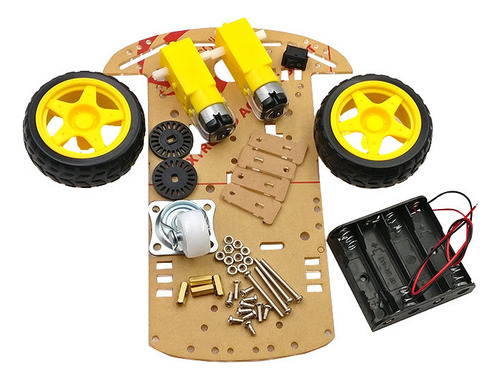 Chasis Robot 4x4 Para Arduino/raspberry Pi - 4 Ruedas