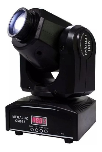 Kit 2 Cabezas Roboticas 30w Spot Gobos Megaluz Incluye Case