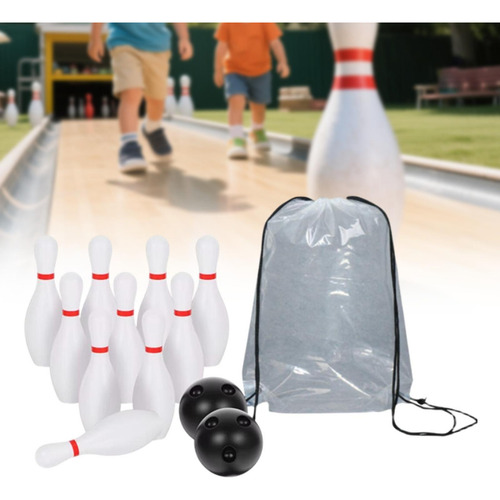 Juego De Bolos Para Niños Juguetes De Bolos Al Aire 16 Cm