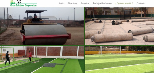 Grass Artificial Para Campo De Futbol Y Decorativos
