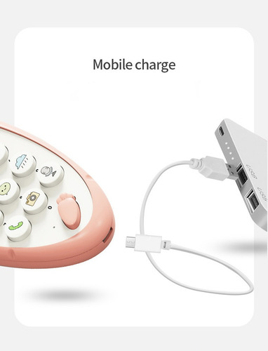 Telefono Didáctico Musical Mordedera Para Bebe Juguete