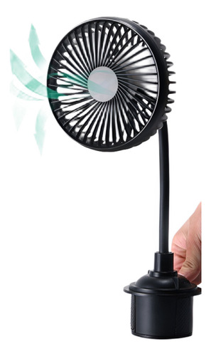 Ventilador Eléctrico Usb Súper Fuerte Que Circula Con Viento