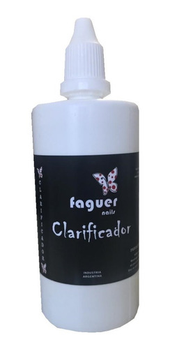 Clarificador Uñas Gelificadas, Esmaltado 125ml Faguer Nails