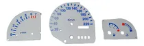 Comprar Cuadrante Calco Tablero Tuning Ford Fiesta Modelo Viejo