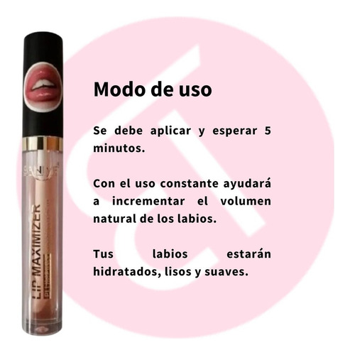 Hidratante Engrosador Voluminizador De Labios Matte Plumper