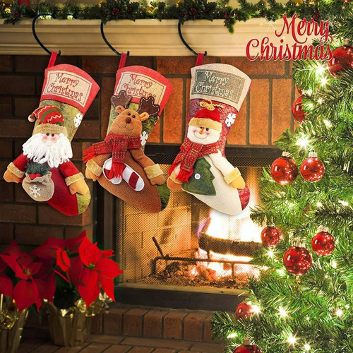 Christmas Stockings, 3 Pack 19 Personalized Christmas