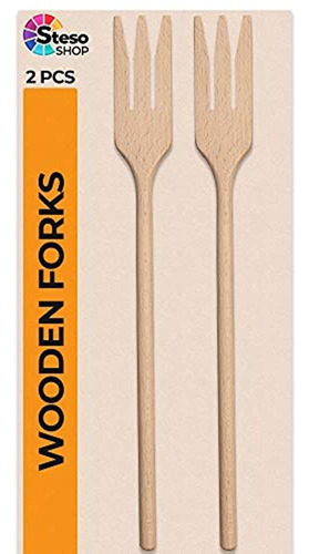 Juego De 4 Piezas Cucharas De Madera 8 Pulgadas Ovalado Cuch