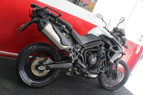 Imagem 3 de 11 de Triumph Tiger 800 Xc 800xc Abs 2016 Branca Branco