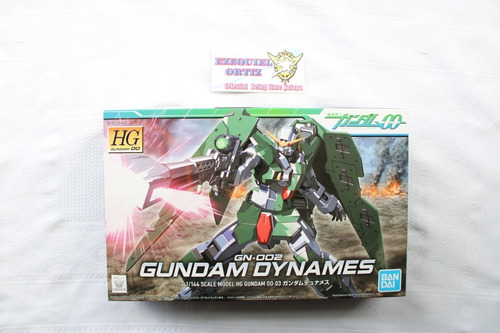 Sin Abrir Hg Mobile Suit Gundam 00 1/144 Dynames Armable (Usado)