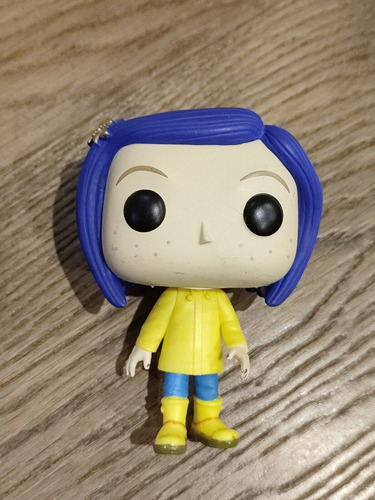 Para De Modelo Figura Vinilo Coraline Con Chubasquero 423 J