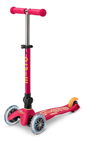 Skate Micro Mini Deluxe vermelho rubi para crianças