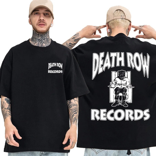 Death Row Records -remera Oversize Unisex -dre Tupac Hip Hop