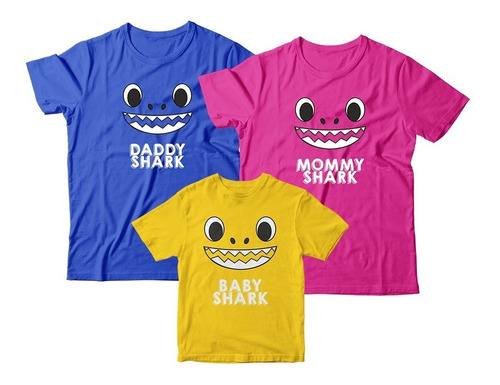 Paquete 12 Playeras Baby Shark 