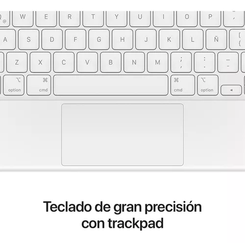 Teclado apple magic keyboard para ipad pro 12.9pulgadas (5th generation)  teclado español blanco