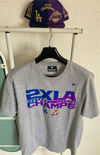 Jersey Playera Lakers Dodgers Los Ángeles Campeones 2020 (Usado)