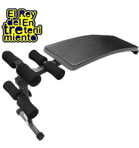 Banco Abdominal Plegable Regulable Gimnasio + Regalo! El Rey