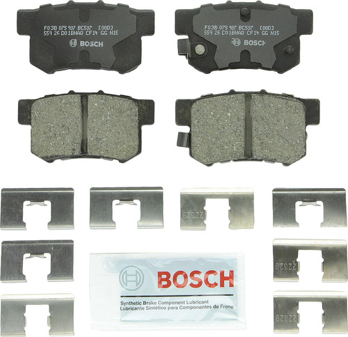 Bosch Bc537 Quietcast Premium Juego De Pastillas De Freno De