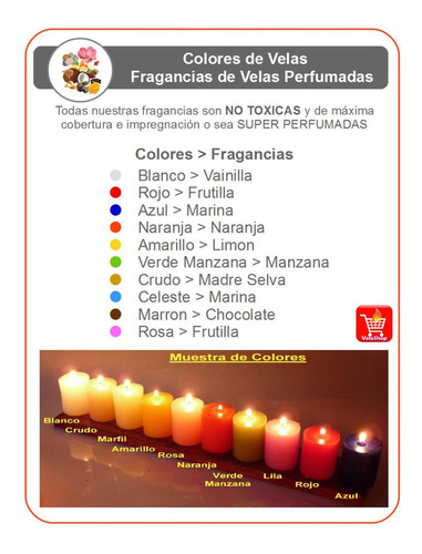 Imagen 8 de 10 de Vn250 - 250 Velas De Noche Tradicional (a Granel) / 5hs
