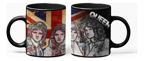 Taza Mágica De Queen - Freddie Mercury - Bandas De Rock 04