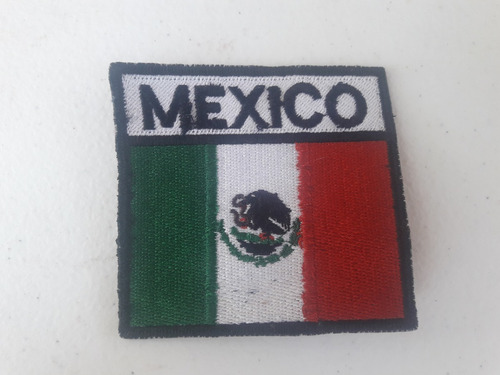 Parche Bordado Bandera México