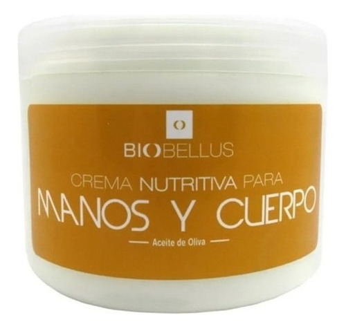 Crema Nutritiva Manos Y Cuerpo Aceite Oliva Biobellusx250gr