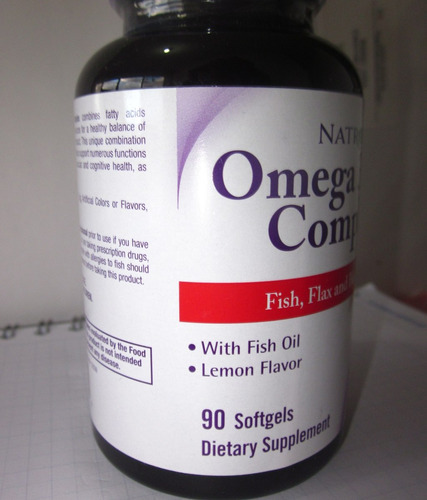 Imagen 2 de 4 de Omega 3 6 9 Americano 90 Capsulas Natrol