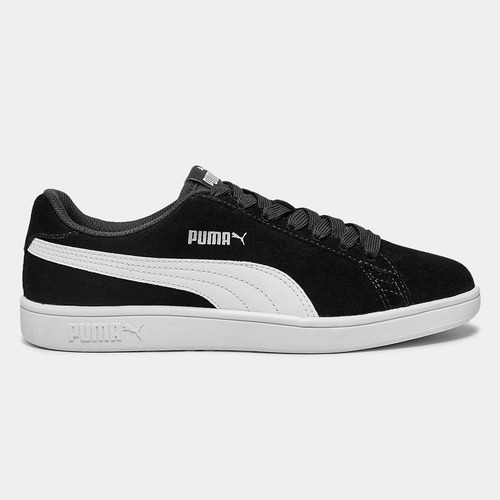 Tênis Puma Smash V2 Bdp Masculino Feminino Preto E Branco