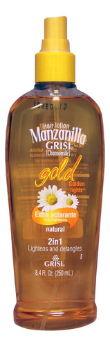 Aclarador Y Desenredante De Cabello Grisi Manzanilla Gold 25