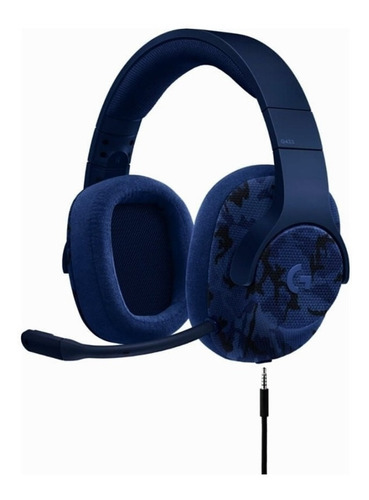 Auriculares gamer Logitech G Series G433 blue camo