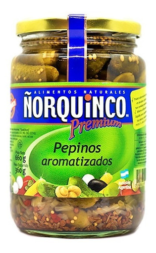 Pepinos Aromatizados Ñorquinco - 660 Grs