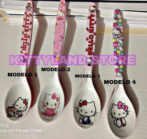 Cucharas Hello Kitty 