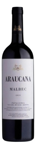 Vino tinto Araucana Malbec Ribera del Cuarzo 750ml