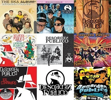 Desorden Público: Discografía Completa En Mp3 320