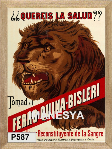 Ferro Quina Cuadros Posters Carteles Publicidades  P587