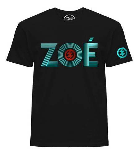 Playera Logo Zoé Tour 2018 Mexican Rock Band T-shirt