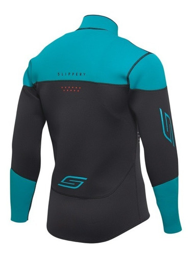 Imagen 6 de 6 de Traje Agua Neopreno Slippery Breaker Aqua 2 Partes