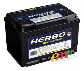 Batería De Auto Herbo 12x80 Instalación Sin Cargo