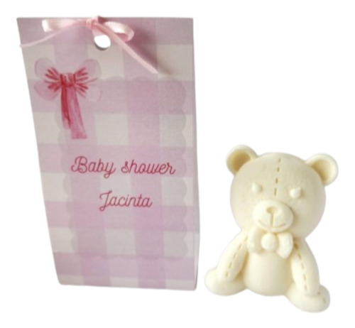 Souvenir Jabon Osito Infantil Con Packaging Personalizado