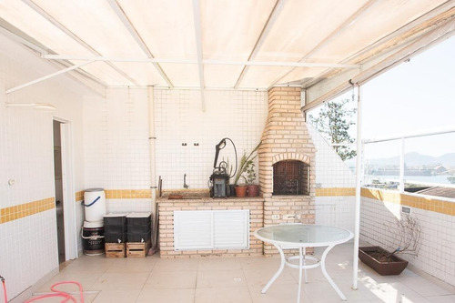Cobertura Com 2 Dormitórios À Venda, 130 M² Por R$ 595.000,00 - Ponta Da Praia - Santos/sp - Co0042