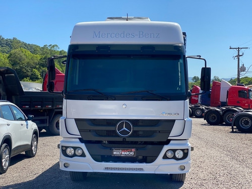 Imagem 2 de 15 de Mercedes Benz Atego 2430 - Bitruck Carroceria 9.60m
