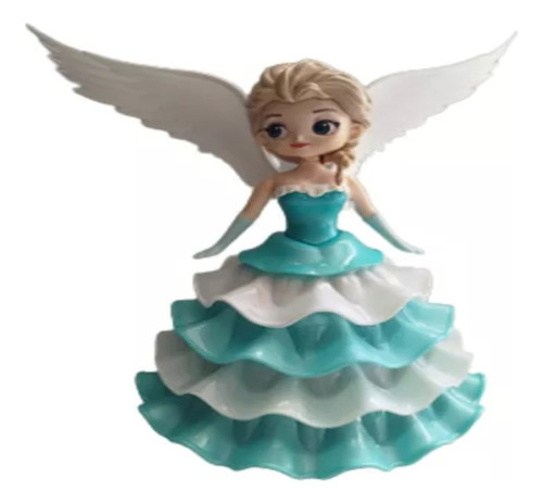 Fada Frozen Boneca Bailarina Musical Acende Luz E Canta