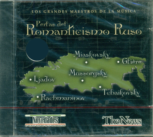 Cd. Perlas Del Romanticismo Ruso  / Los Grandes Maestros De 