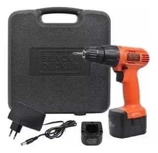 Taladro Inalámbrico Black+ Decker Cd121k Voltaje 12v Color Naranja